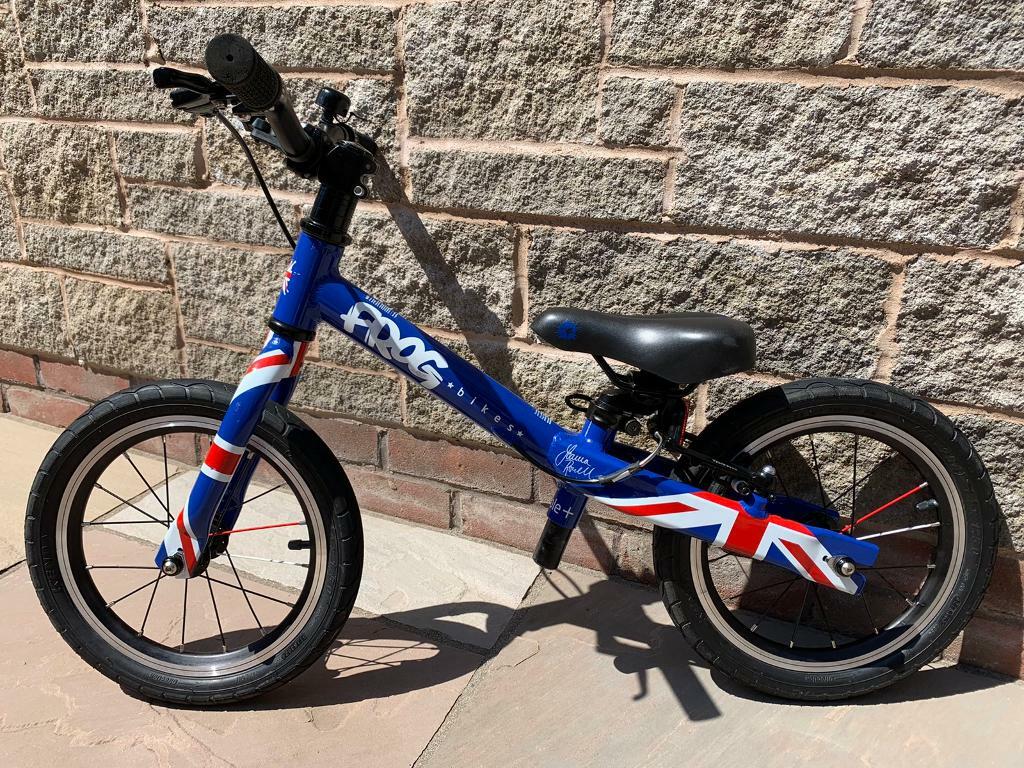 frog tadpole plus 14 balance bike